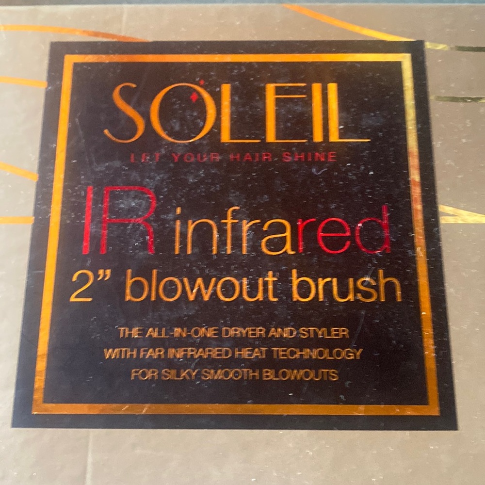 Blowout brush all in one dryer and styler with FAR infrared heat technology
